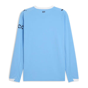 Camisa Manchester City Home Manga Longa 25/26