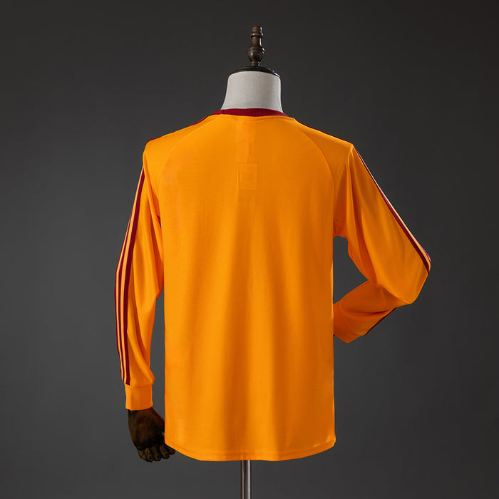 Camisa Roma Laranja Manga Longa
