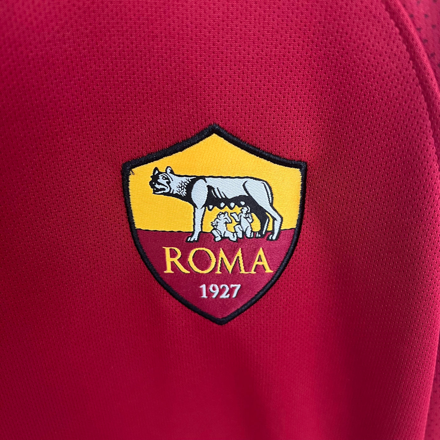 Camisa Roma Retrô Manga Longa 17/18