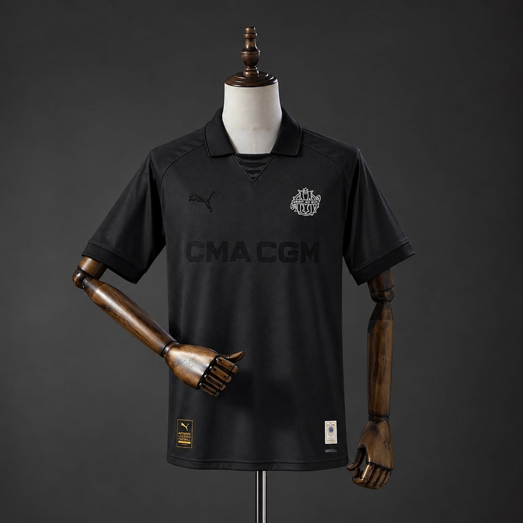 Camisa Olympique Marseille Preta