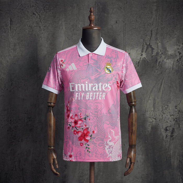 Camisa Real Madrid Rosa 25/26