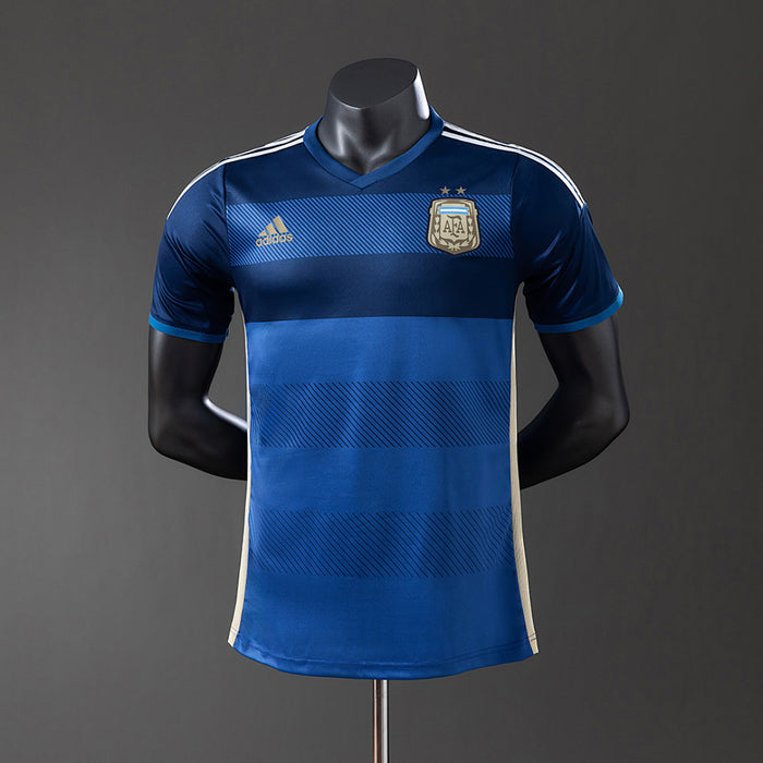 Camisa Argentina Retrô Versão Jogador 2014