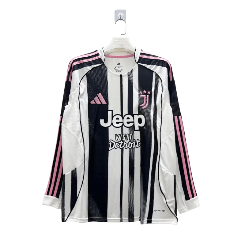 Camisa Juventus Home Manga Longa 25/26