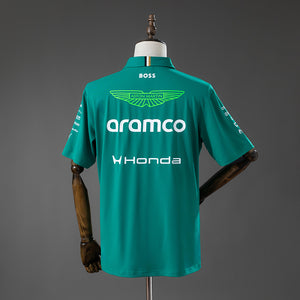 Camisa F1 Aston Martin Team Racing Suit Polo 5xl8 2026