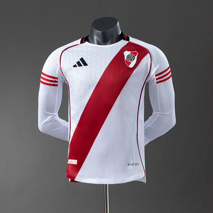 Camisa River Plate Home Manga Longa 4xl8 25/26