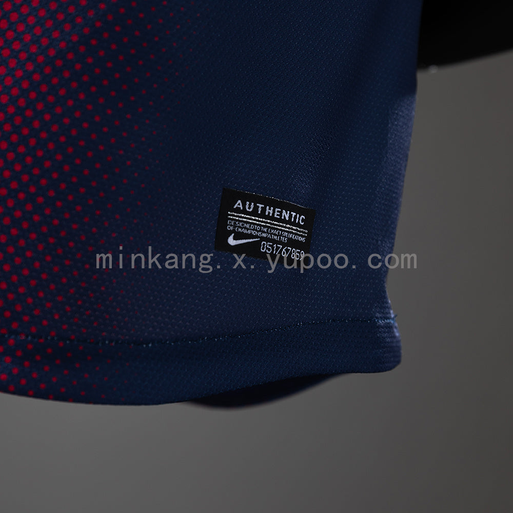 Camisa Barcelona Retrô Versão Jogador 12/13