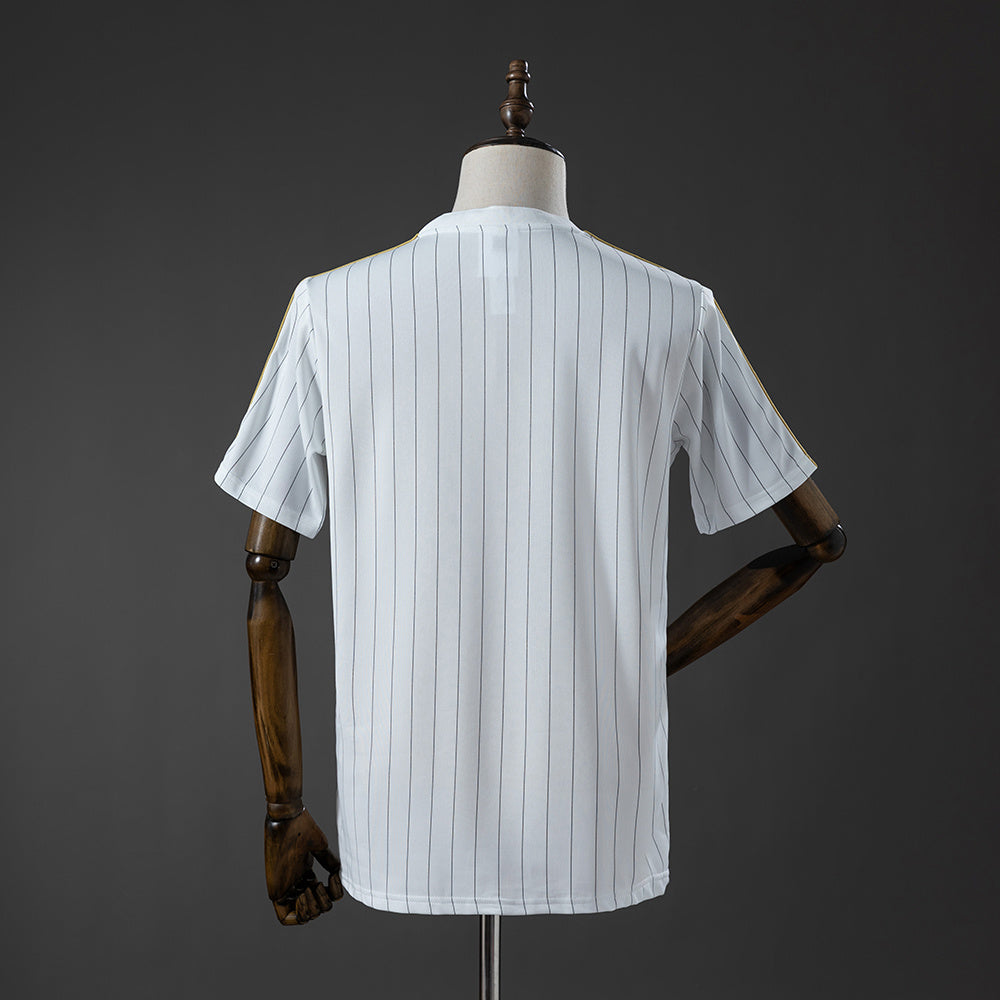 Camisa Real Madrid Branca Dourada