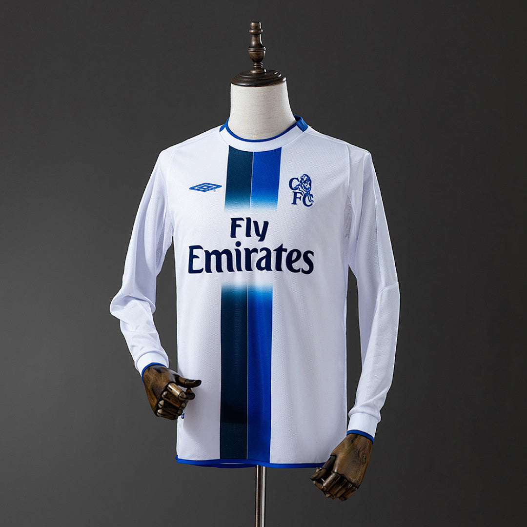 Camisa Chelsea Retrô Manga Longa 03/05
