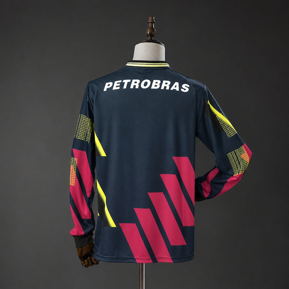 Camisa Flamengo Retrô Manga Longa Goleiro 1998