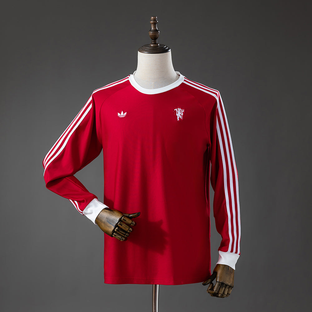 Camisa Manchester United Vermelha Manga Longa