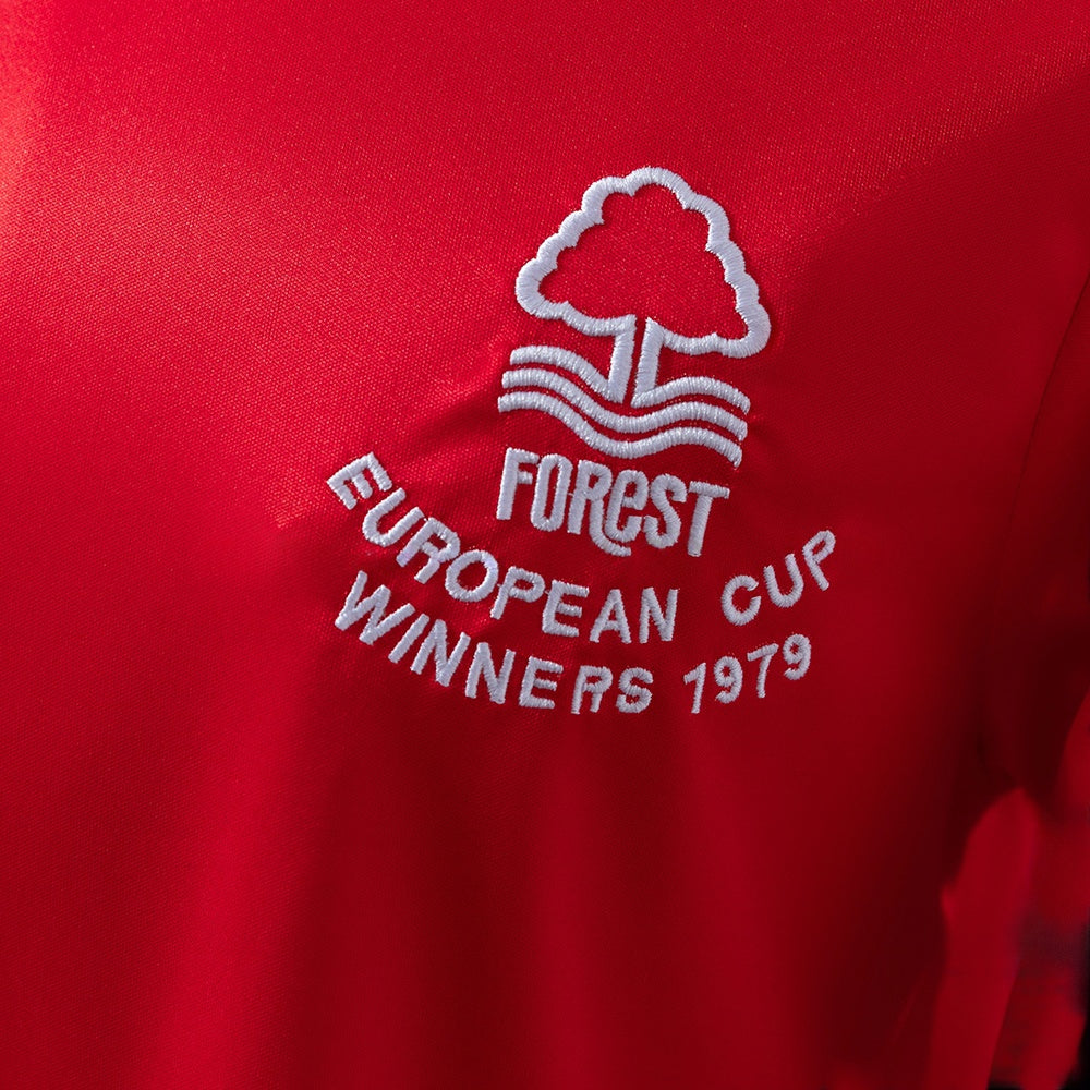 Camisa Nottingham Forest Retrô Manga Longa 77/80