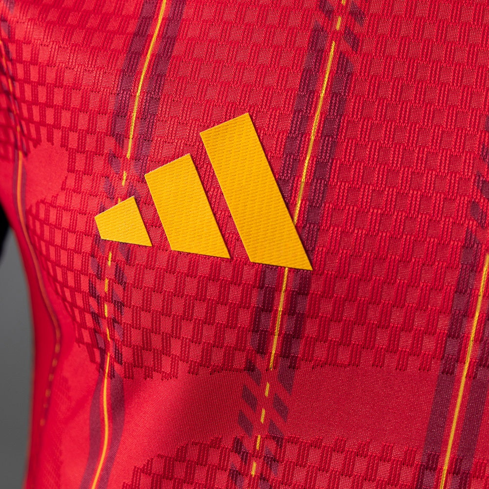 Camisa Espanha Home Manga Longa Jogador 2026