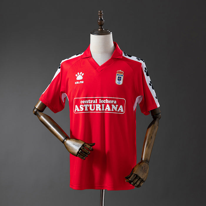 Camisa Retrô Real Oviedo Home Xxl7 90/91