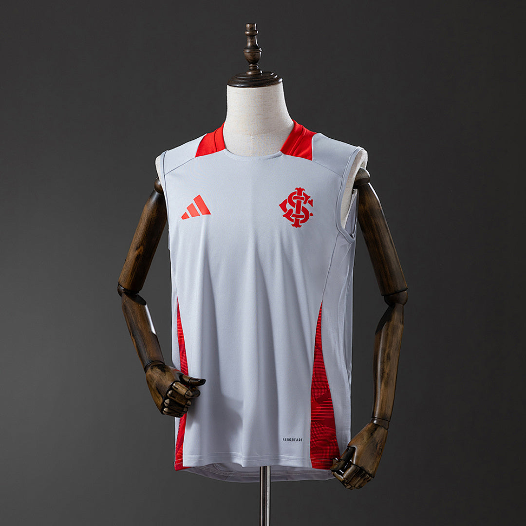 Camisa Internacional Treino Colete Cinza 25/26