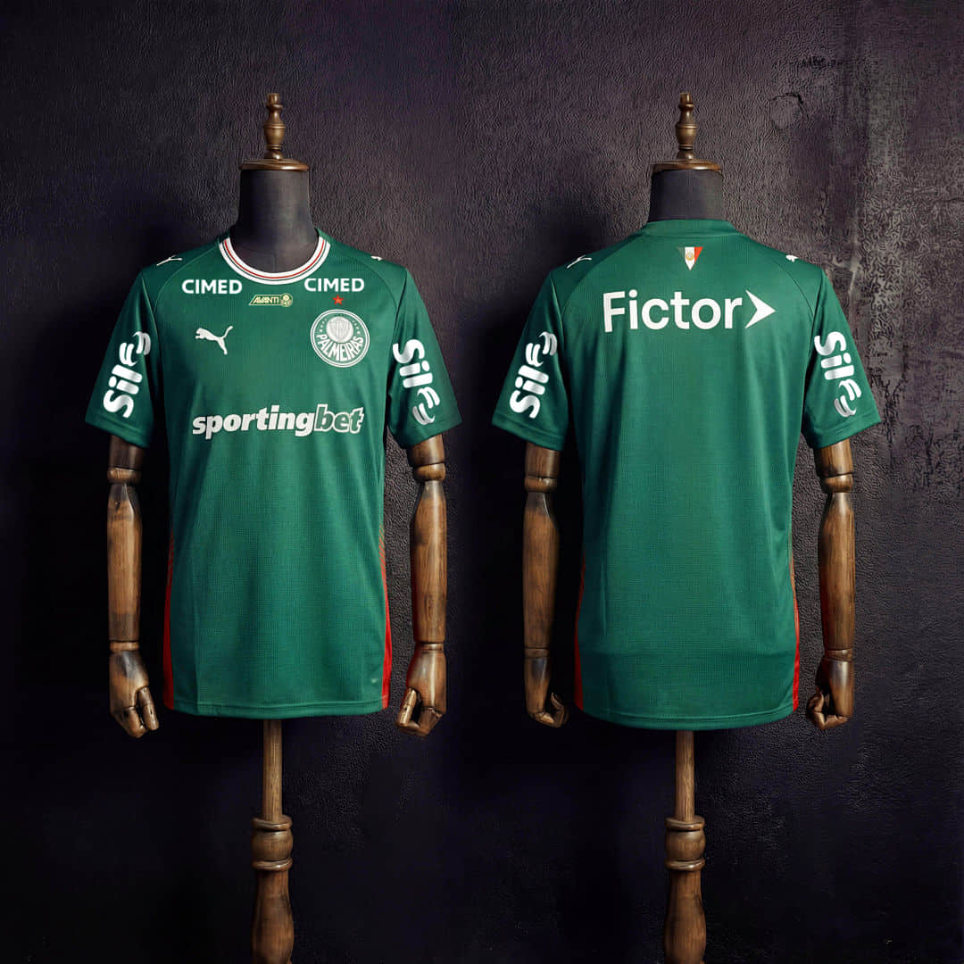 Camisa Palmeiras Home Patrocinadores 26/27