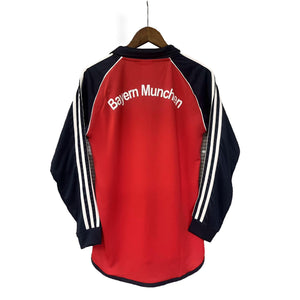 Camisa Bayern Munich Retrô Manga Longa 2001