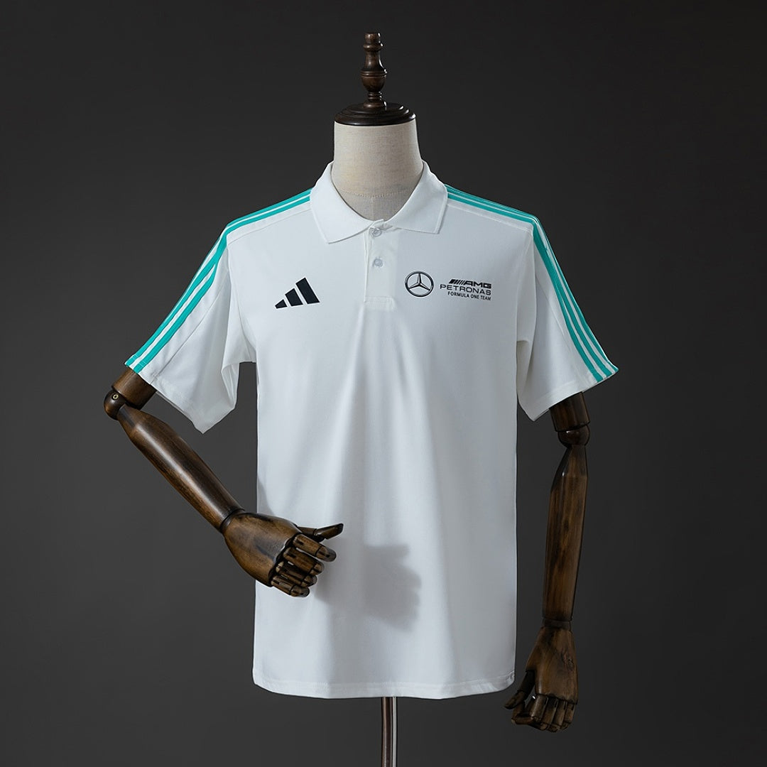 Camisa Mercedes Amg Petronas F1 Branca Polo 5xl 16 2026