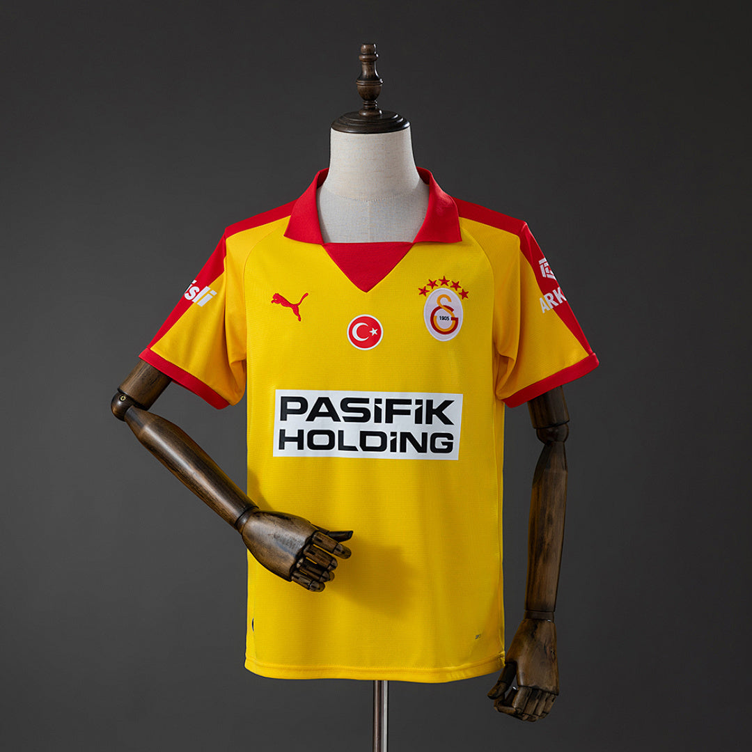 Camisa Galatasaray Retrô Edition Amarela 4xl10 25/26