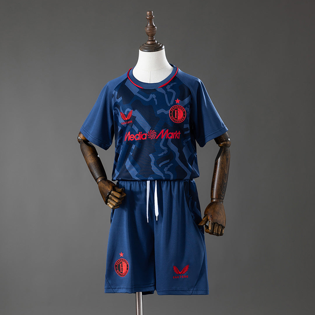 Camisa Feyenoord Third Kit Infantil :16 2813 26/27