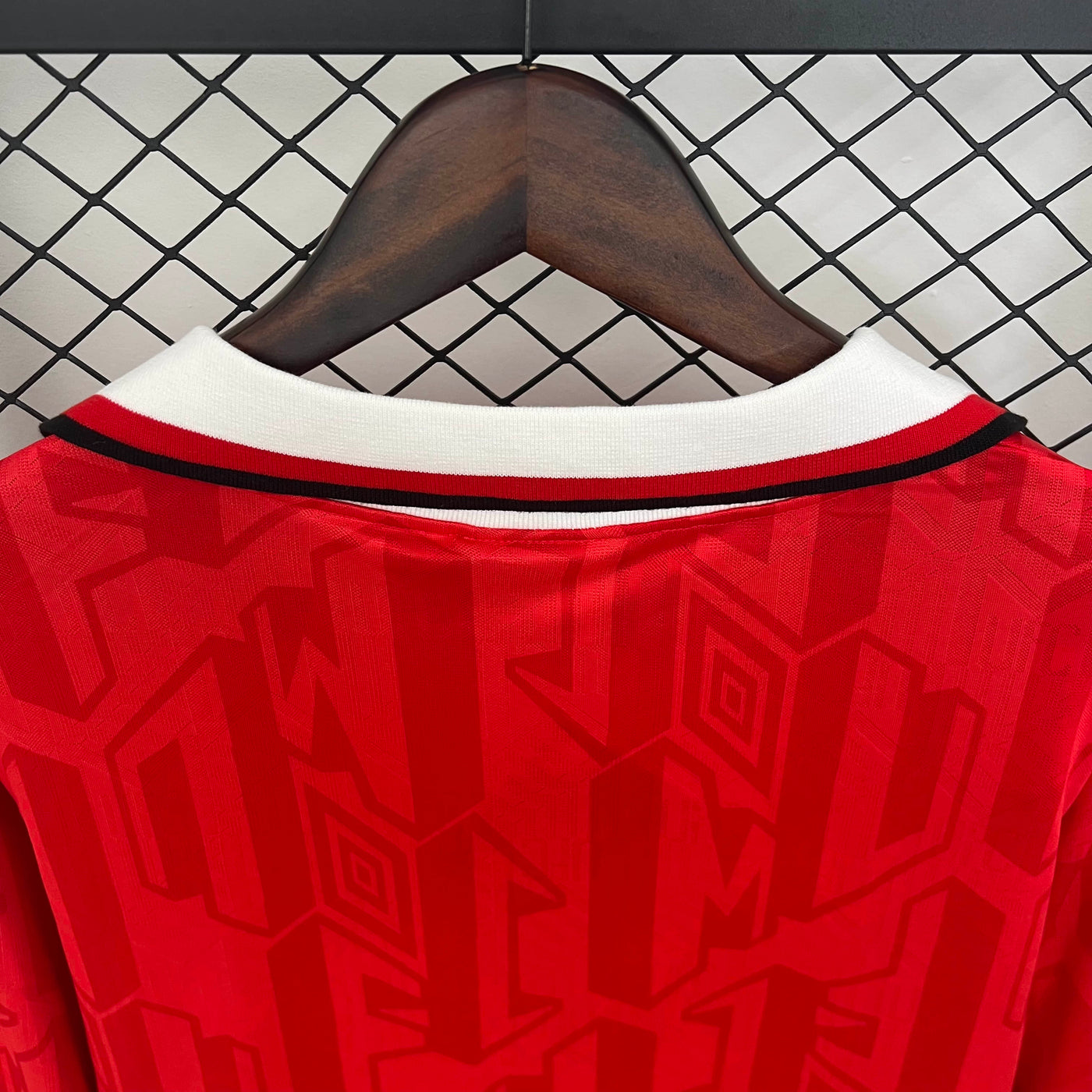 Camisa Manchester United Retrô Manga Longa 13/14