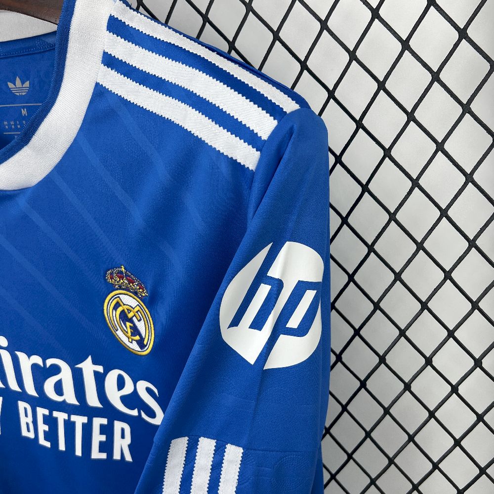 Camisa Real Madrid Away Manga Longa 25/26