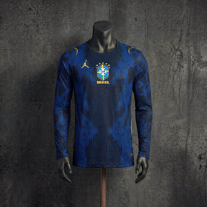 Camisa Brasil Away Manga Longa Jogador 2026