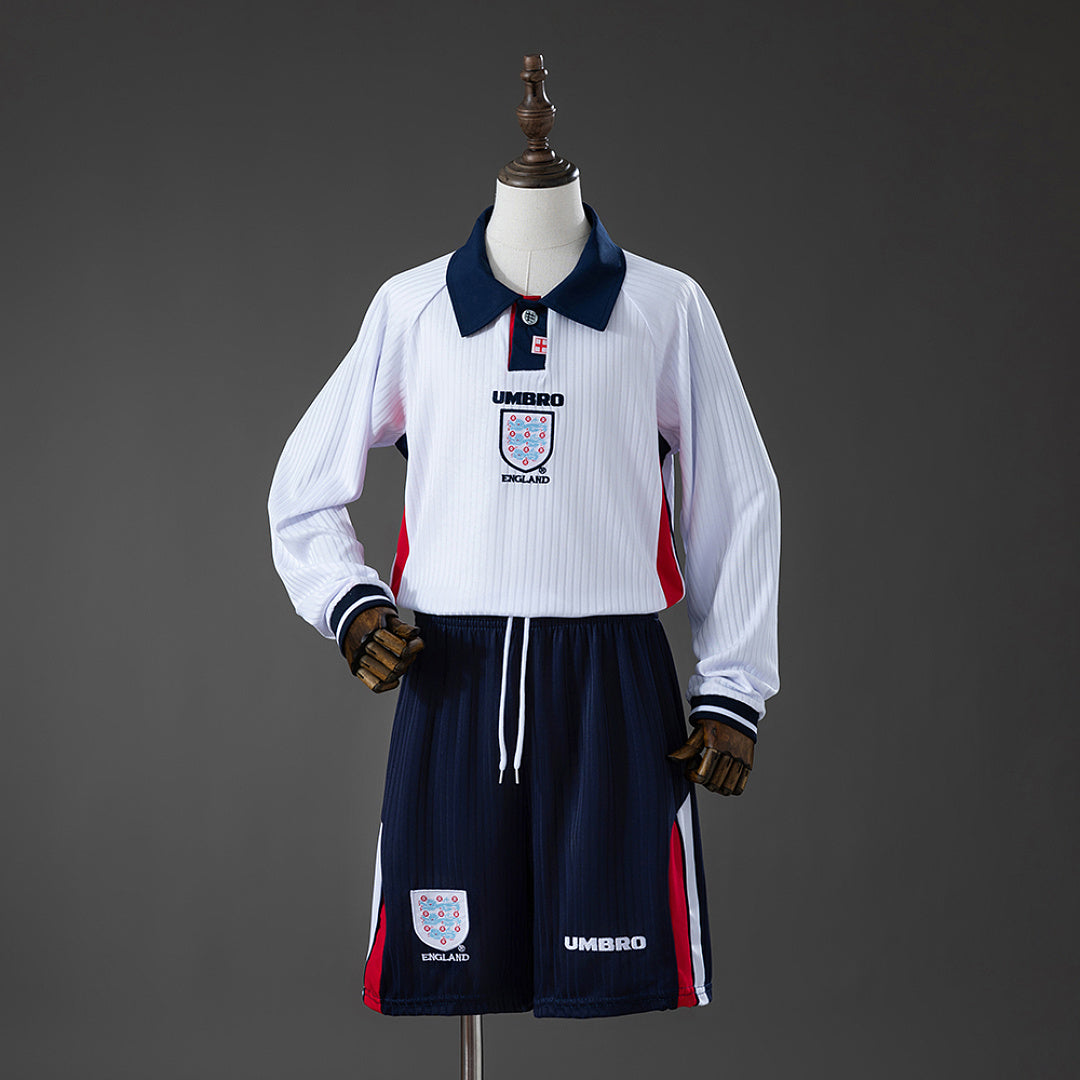 Kit Infantil Inglaterra Manga Longa 1998