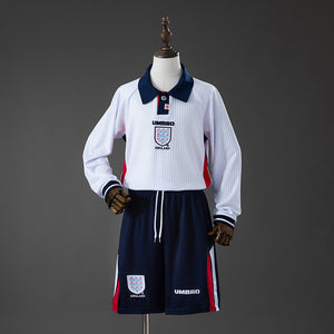 Kit Infantil Inglaterra Manga Longa 1998