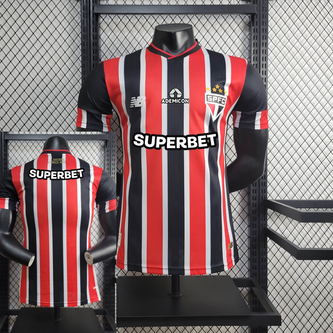 Camisa São Paulo Away Jogador 24/25