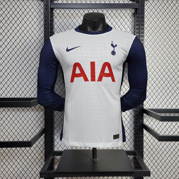 Camisa Tottenham Hotspur Home Manga Longa Jogador 24/25