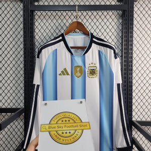 Camisa Argentina Home Manga Longa 2026