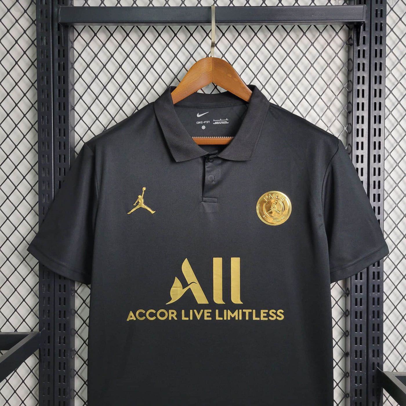Camisa Paris Saint-Germain Preta 23/24