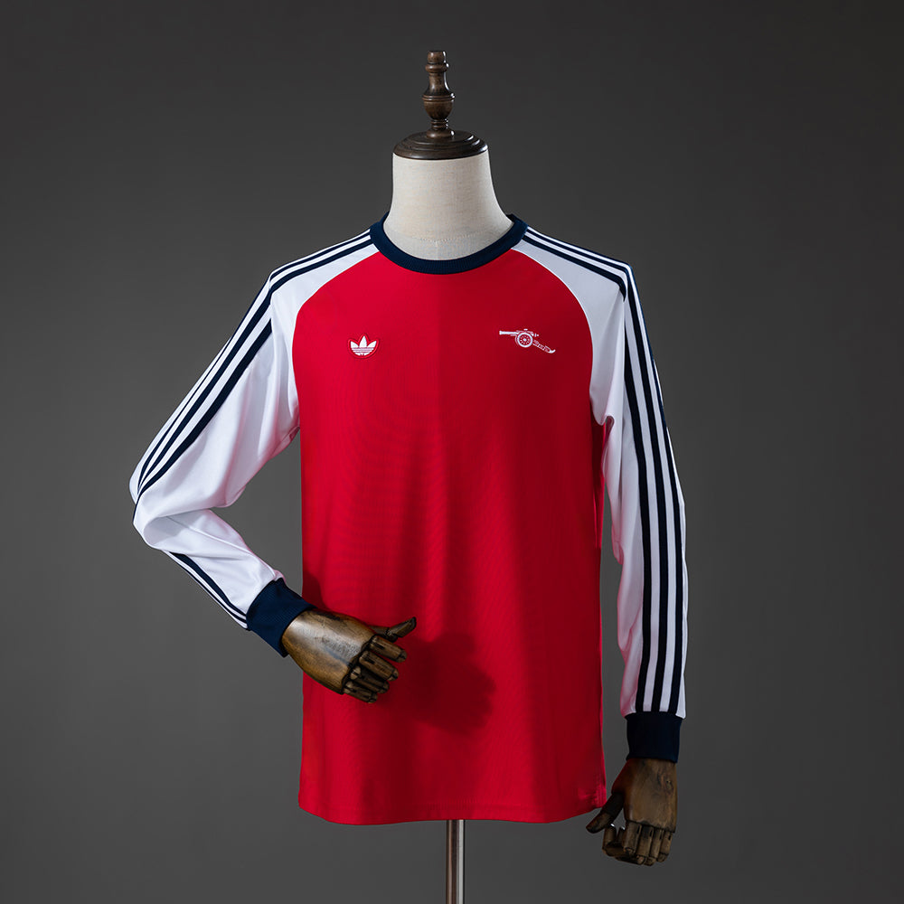 Camisa Arsenal Vermelha Manga Longa