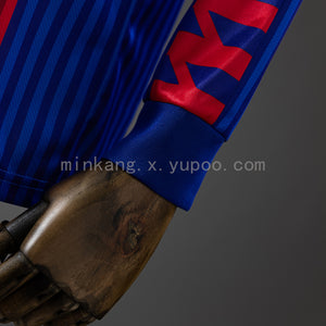 Camisa Barcelona Retrô Manga Longa 1992
