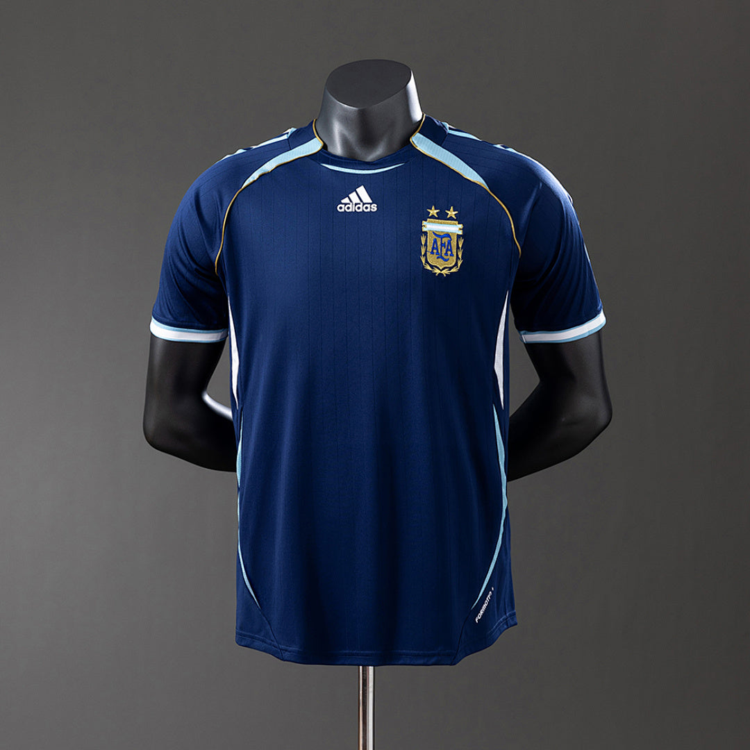 Camisa Argentina Retrô Versão Jogador 2006