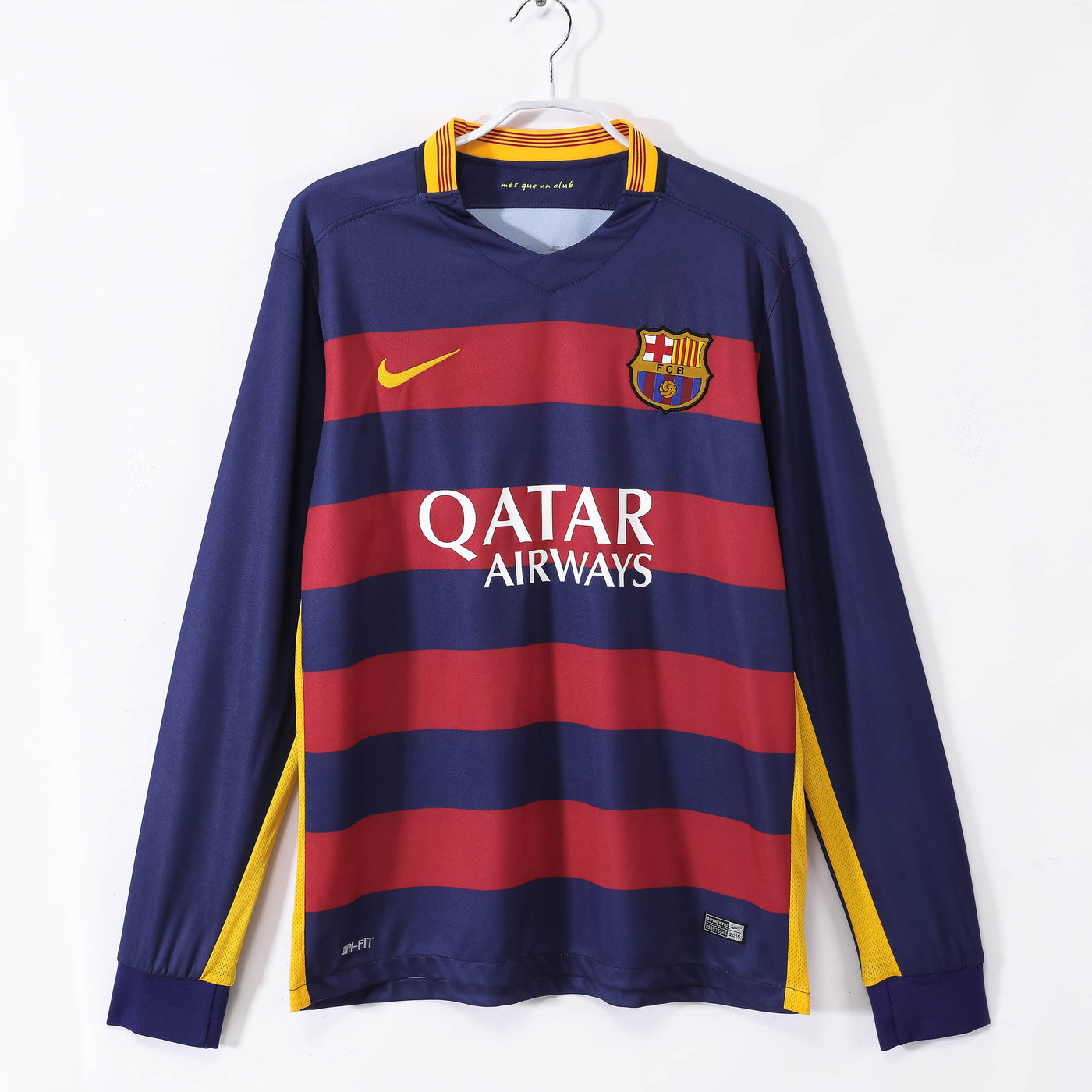 Camisa Barcelona Retrô Manga Longa 15/16
