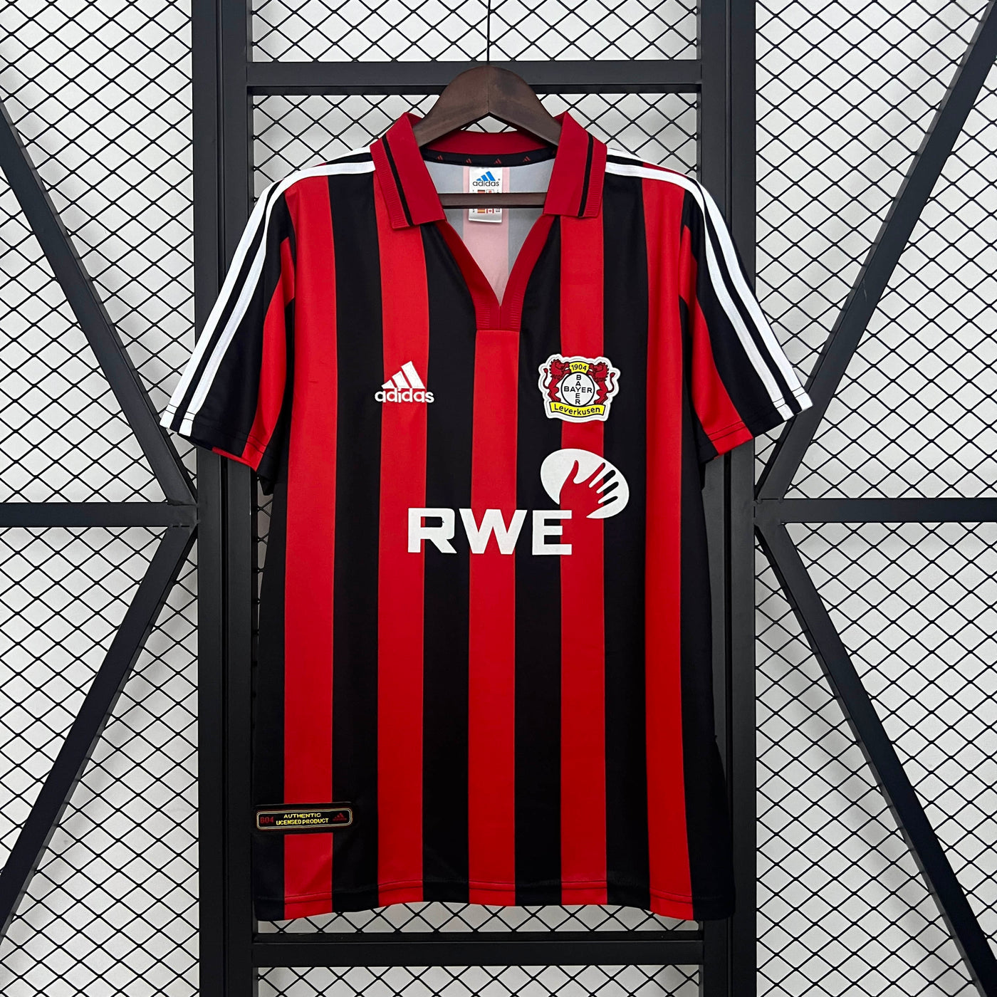 Camisa Bayer Leverkusen Retrô 01/02