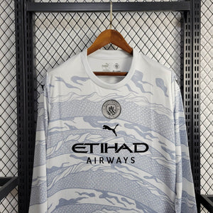 Camisa Manchester City Modelo Especial Manga Longa 24/25