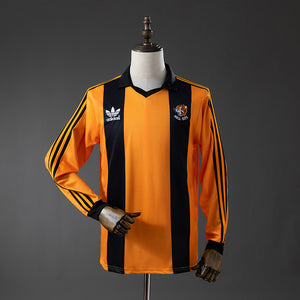 Camisa Hull City Home Manga Longa Retrô Xxl6 81/82