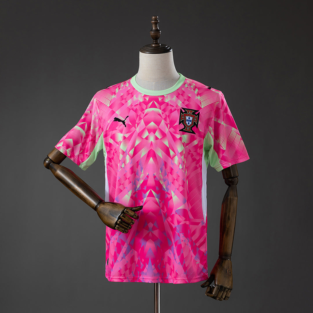 Camisa Portugal Goleiro Rosa 2026