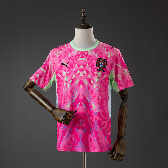 Camisa Portugal Goleiro Rosa 2026