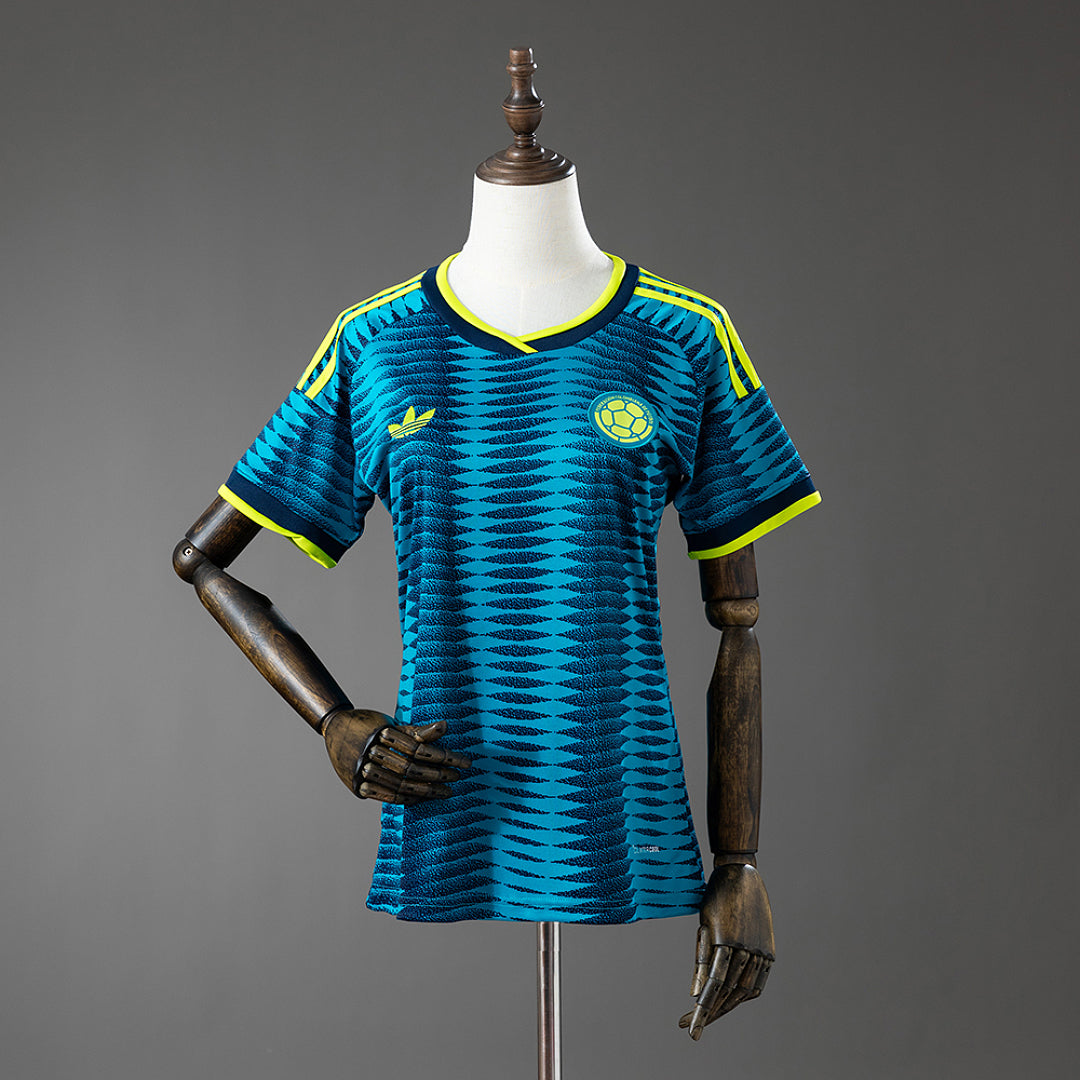 Camisa Colômbia Away 26/27 Feminina