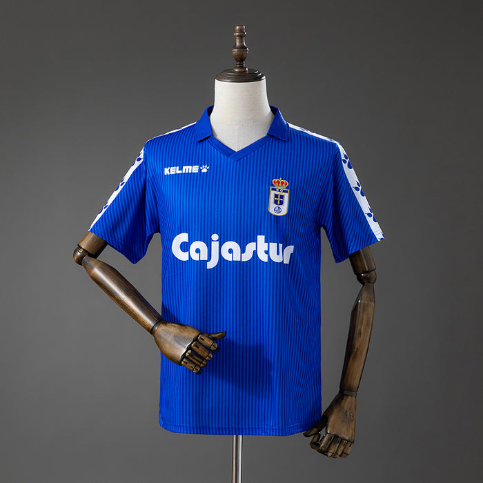Camisa Real Oviedo Home Retrô Xxl7 92/93