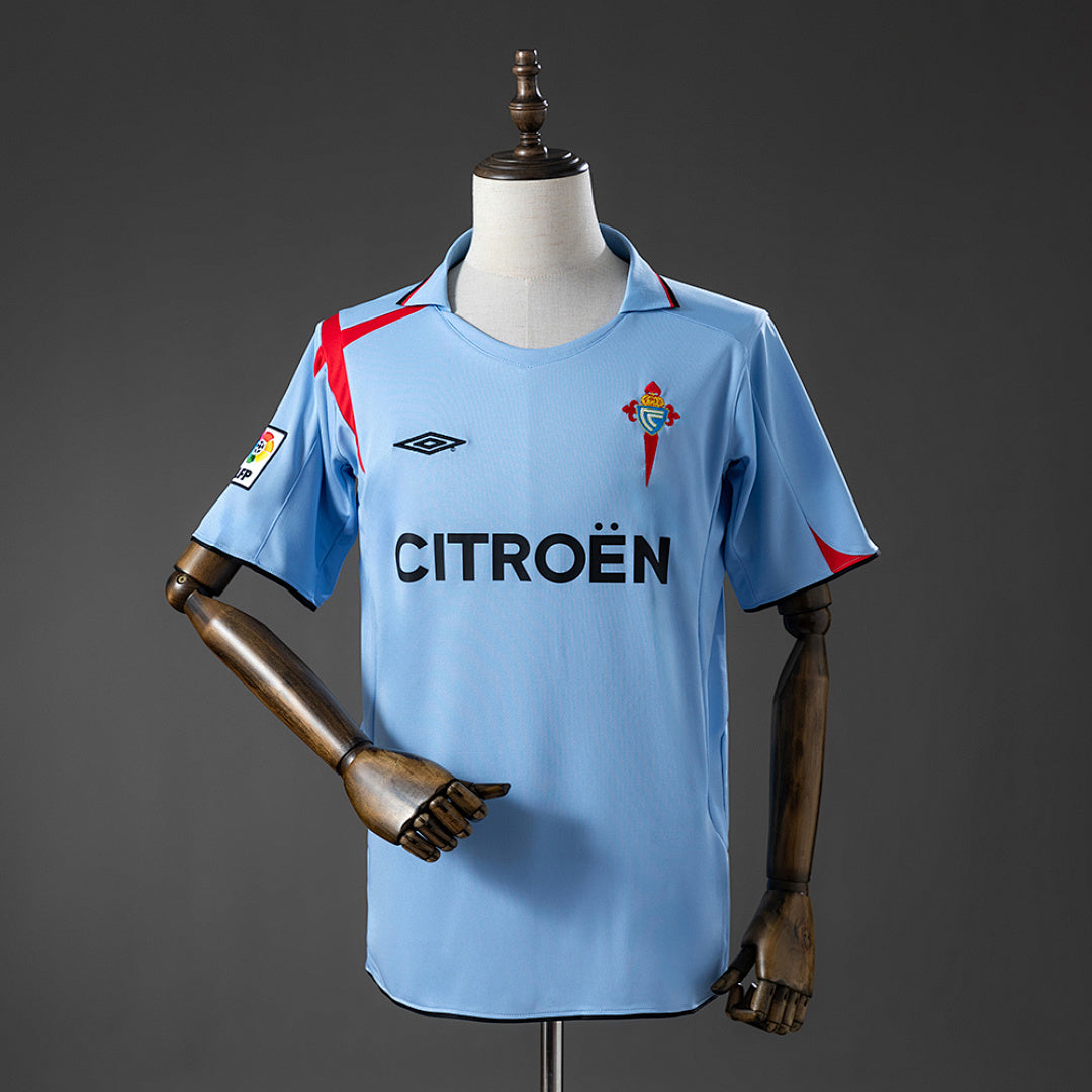 Camisa Celta de Vigo Home Retrô Xxl8 05/07
