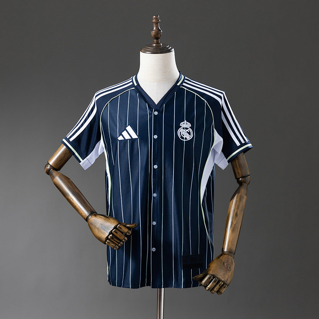 Camisa Real Madrid Azul Azul Marinho 25/26