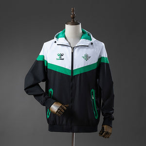 Corta Vento Real Betis Preta Branca Verde