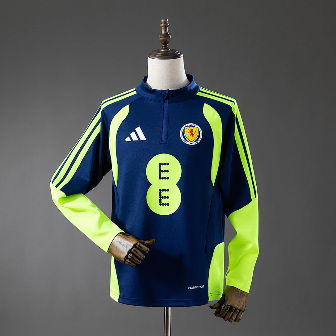 Camisa Escócia Treino Azul Verde Azul Marinho 2026