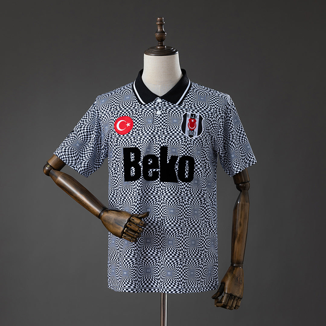 Camisa Besiktas Jk Home Retrô Xxl7 91/92