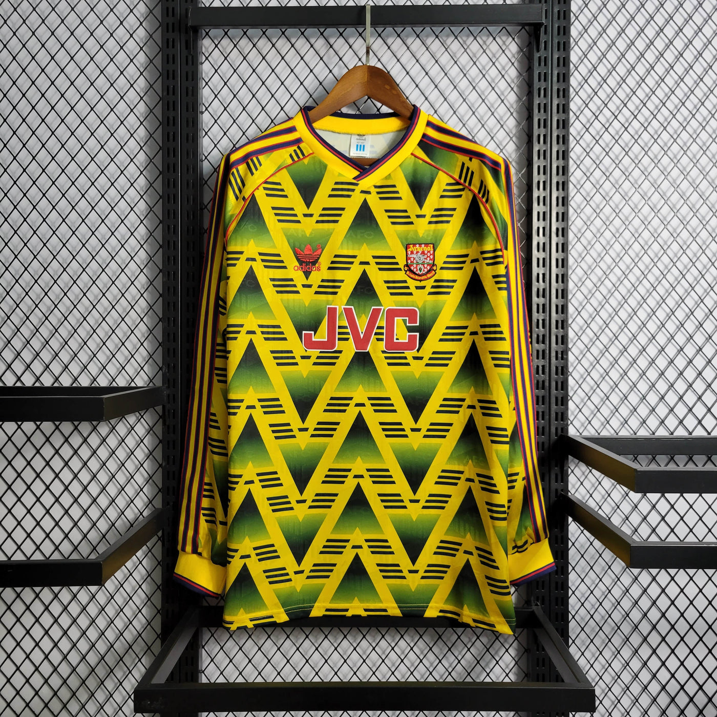 Camisa Arsenal Retrô Manga Longa 1991