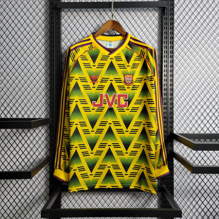 Camisa Arsenal Retrô Manga Longa 1991